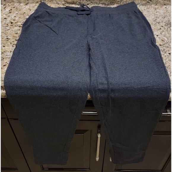 LOT 2 Men's 32 Degree Heat XL 36" Jogger Soft Fleece Tech Sweatpants BLACK NEW - Picture 4 of 5